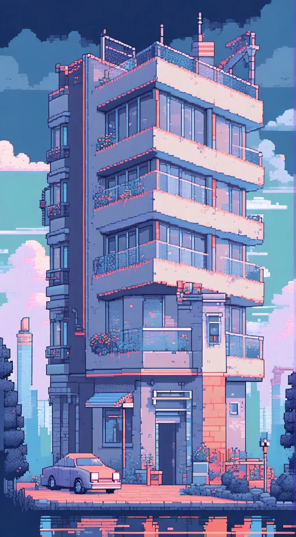 ai character: .holy background