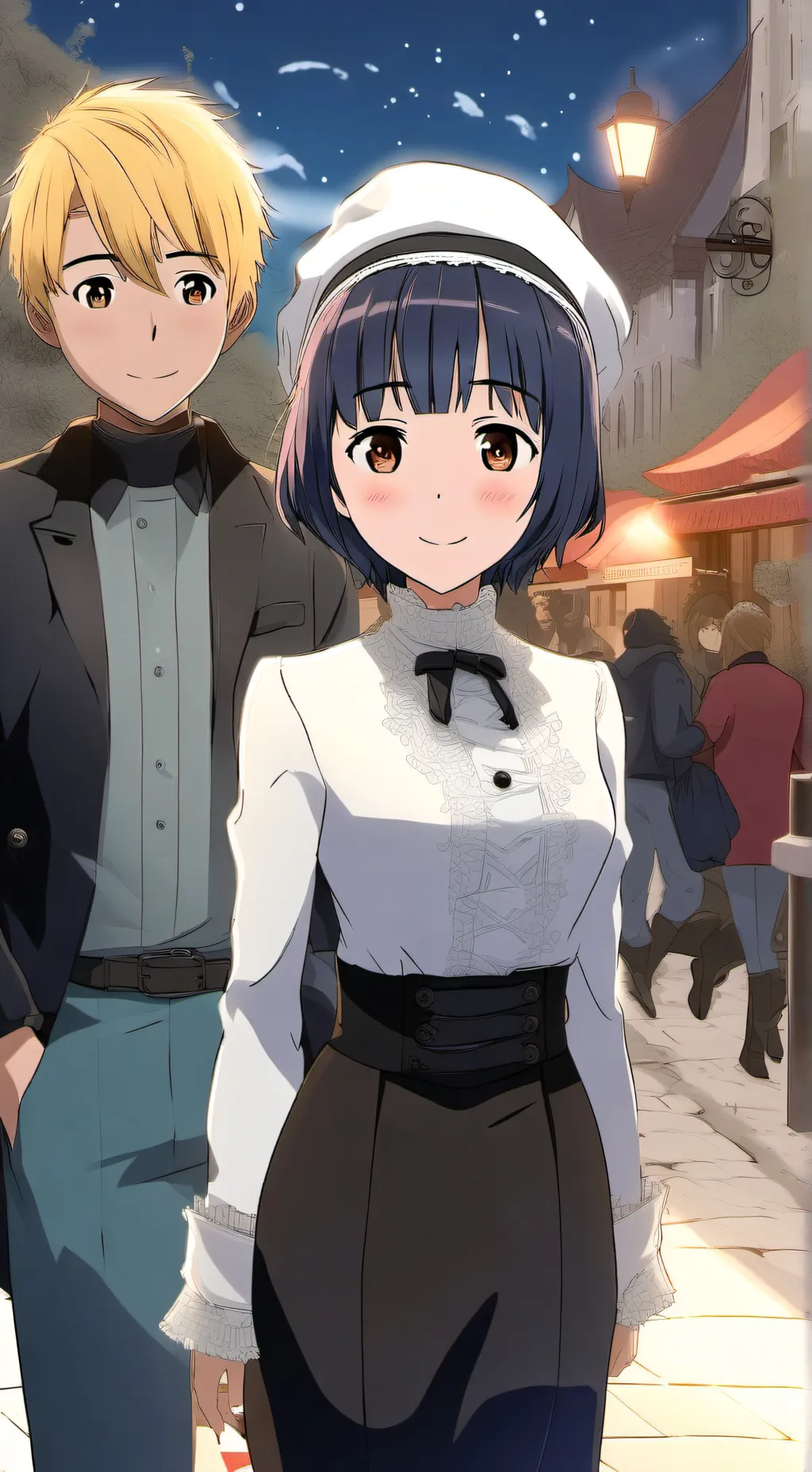 ai character: nico et taiyo background