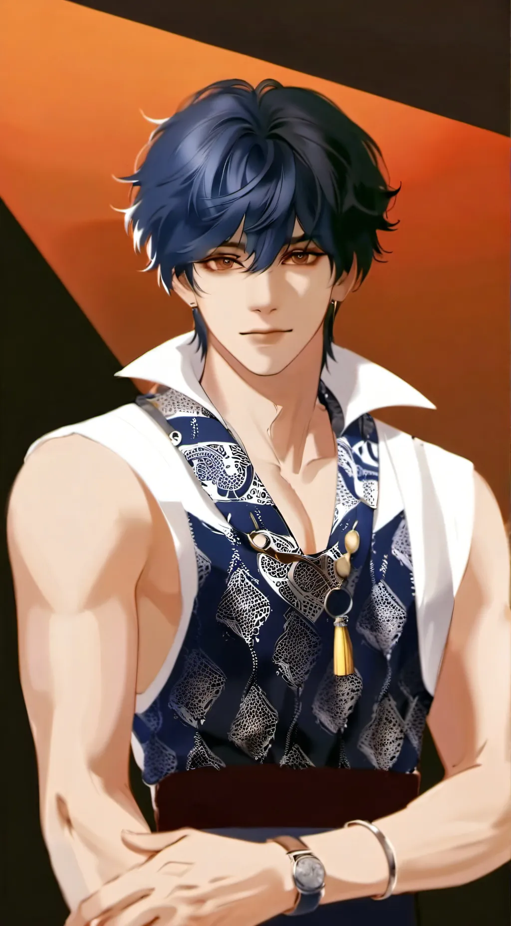 ai character: Leo background