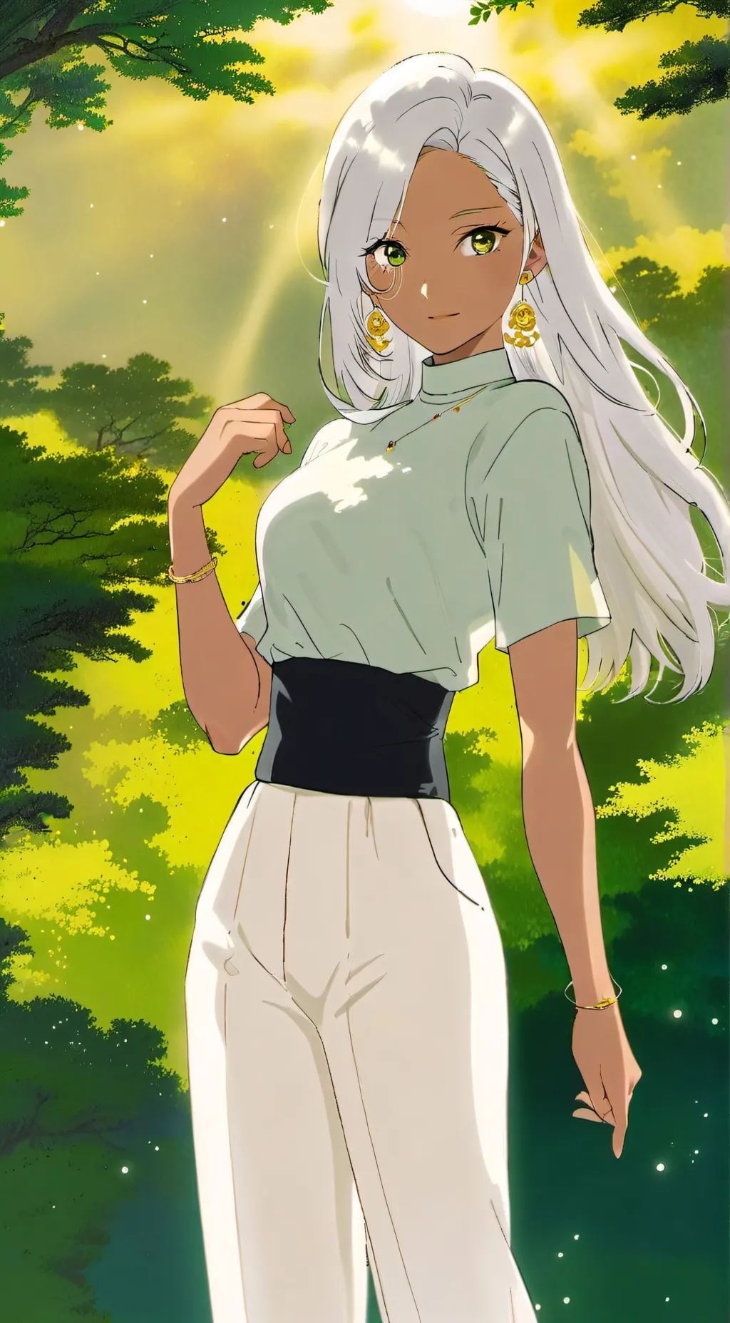 ai character: June background