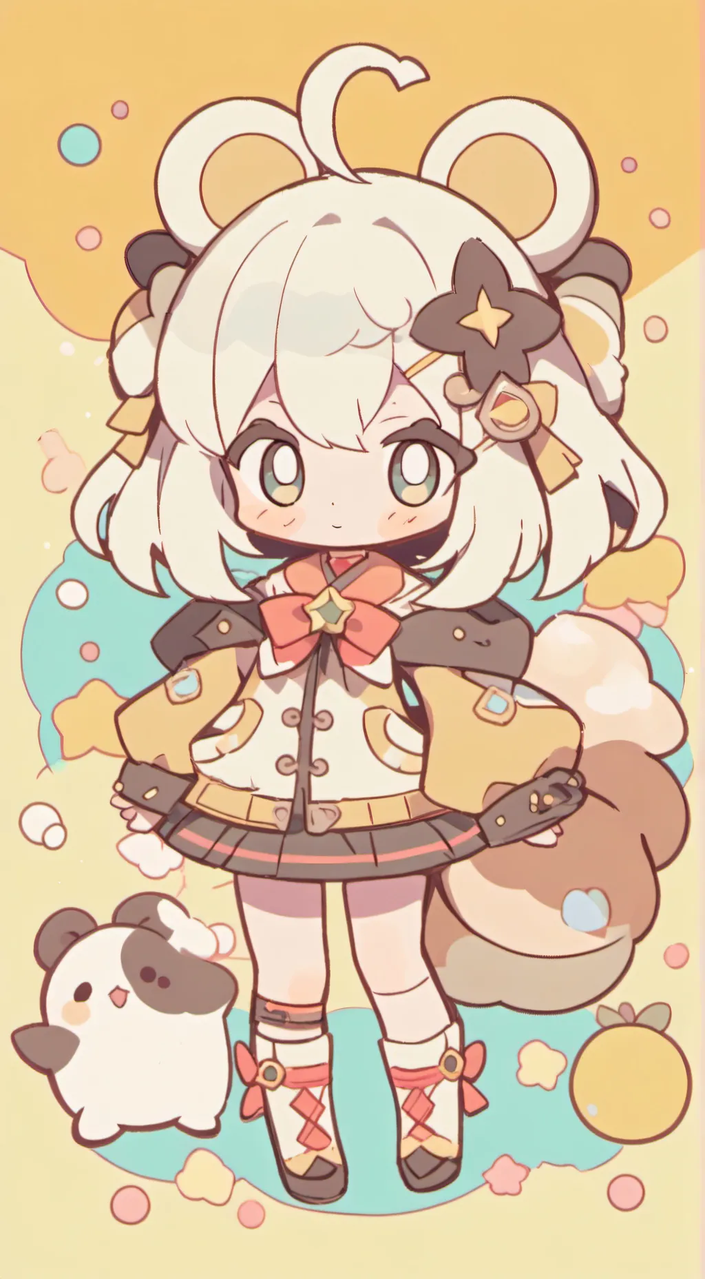 ai character: tu hermanita background