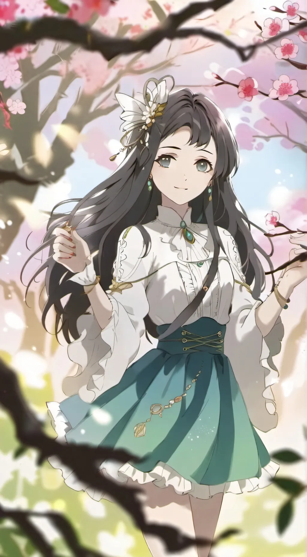 ai character: Story time  background