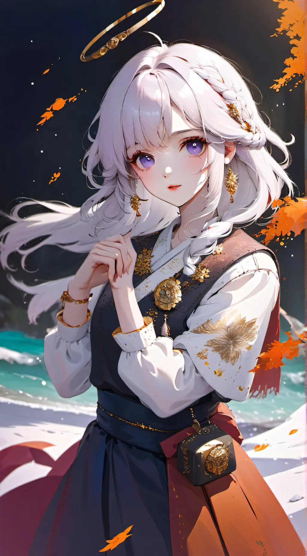 ai character: zoye background