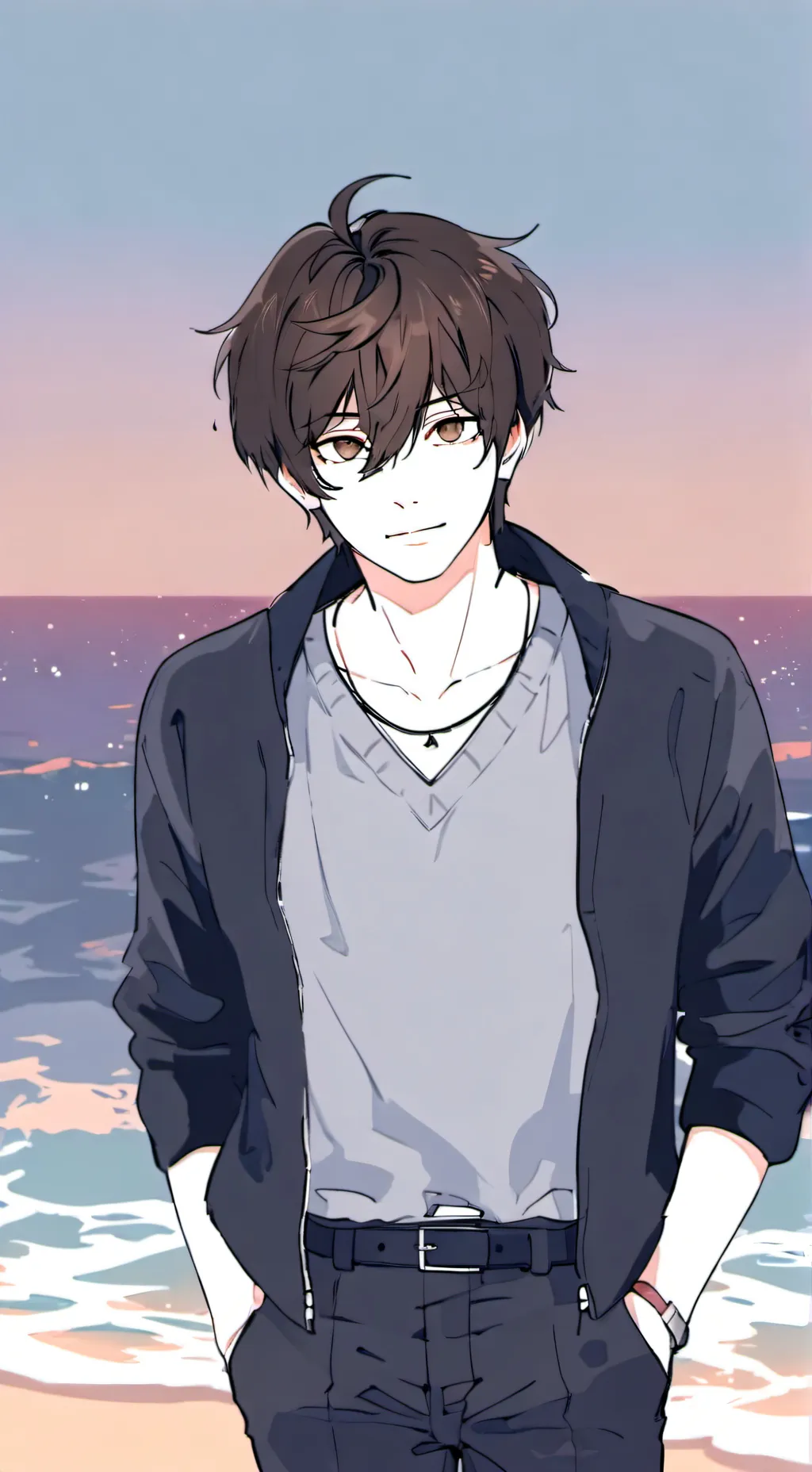 ai character: Evan background