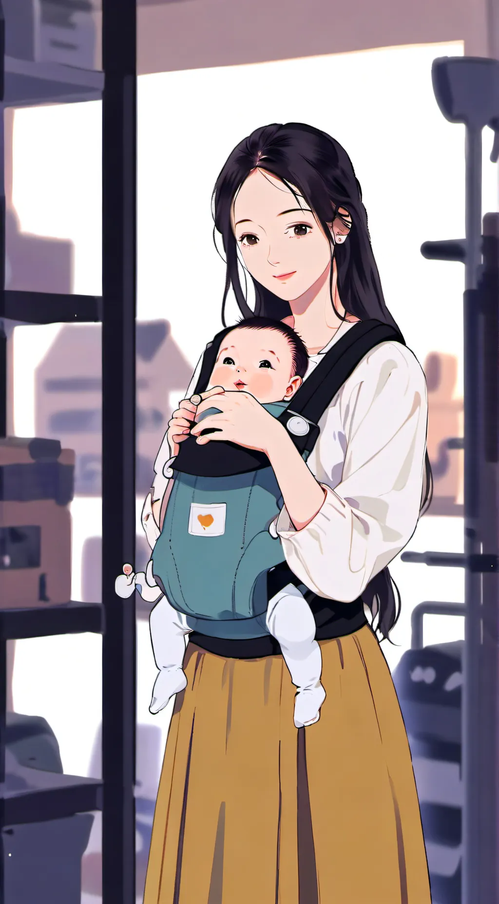 ai character: Mompreneur's Mirac background