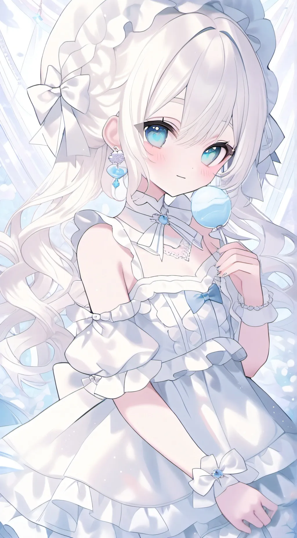 ai character: Emma (ice sister  background