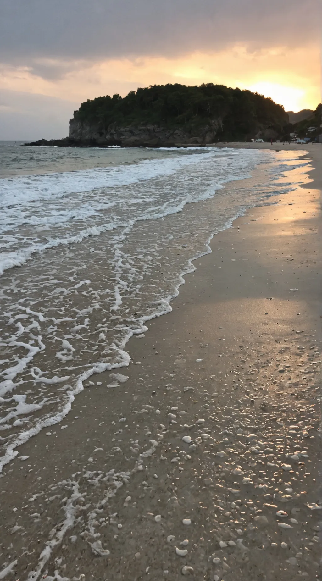 ai character: HH beach background