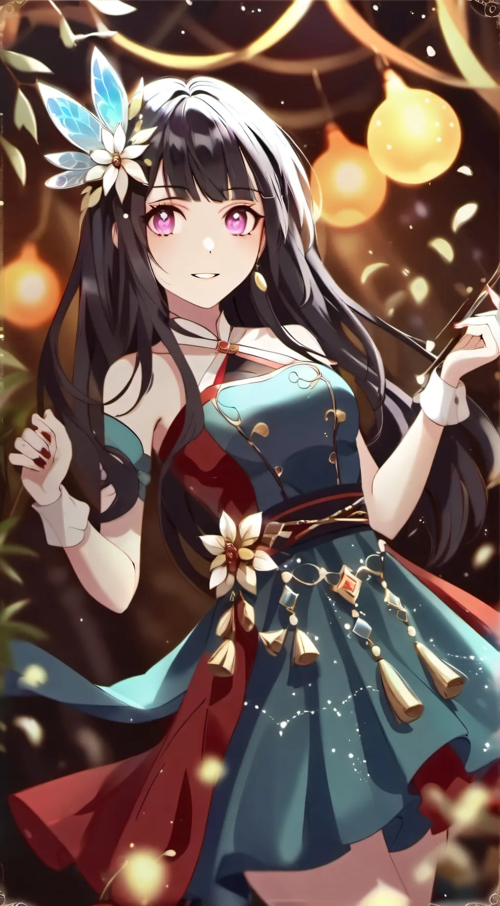 ai character: tu novia fria background