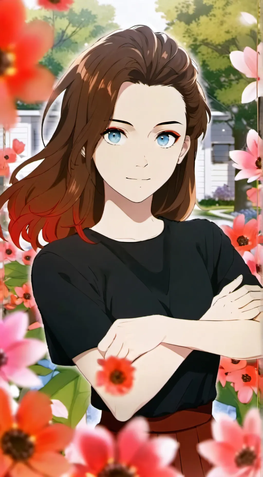 ai character: CHAOTIC FRIENDS★ background