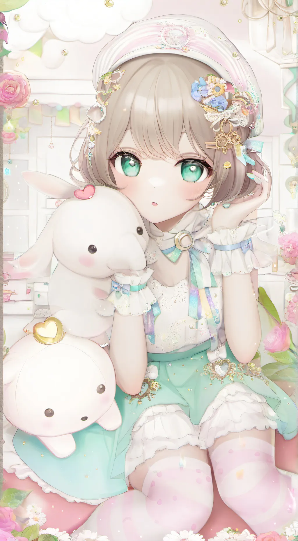 ai character: Milena  background