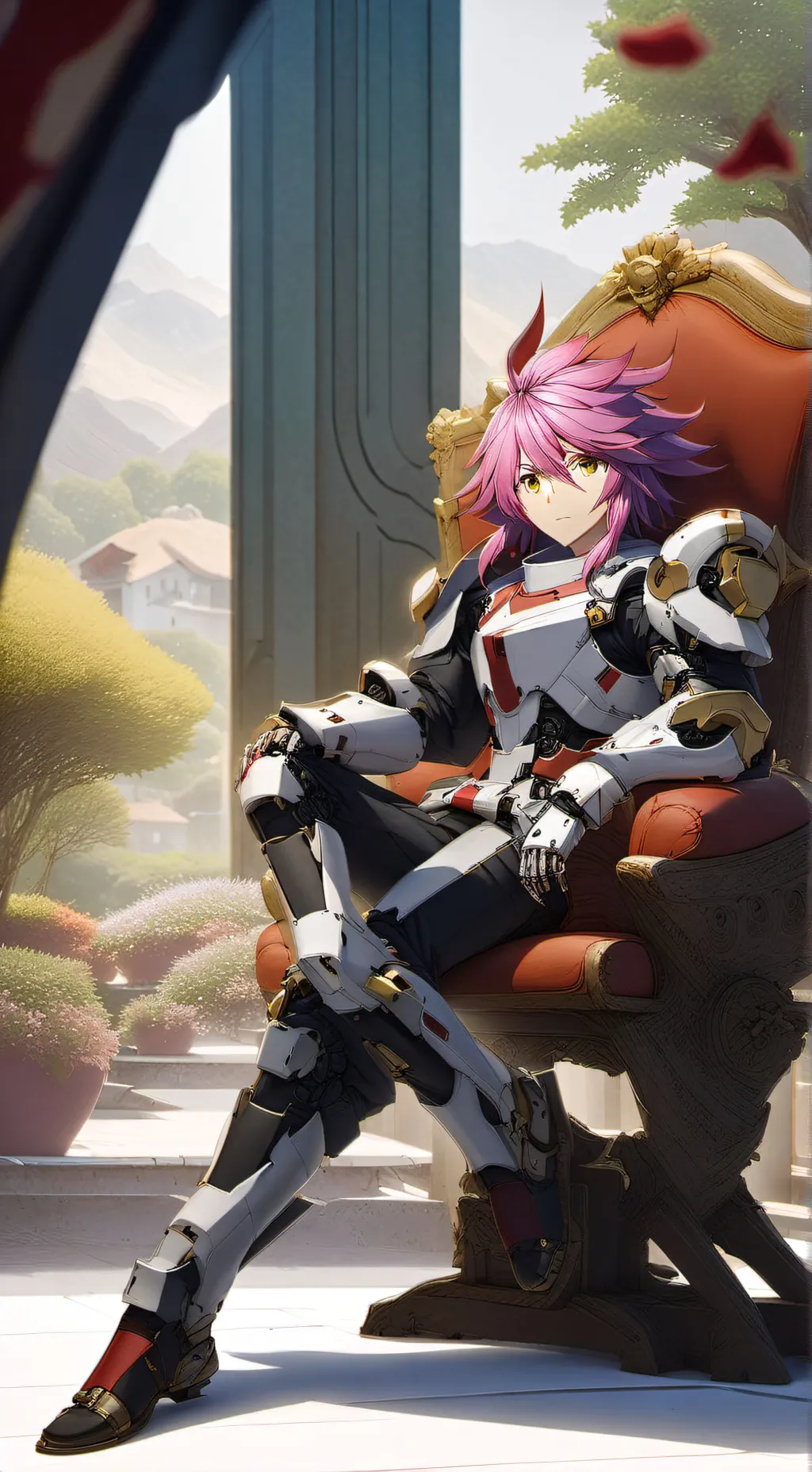 ai character: robo oni background