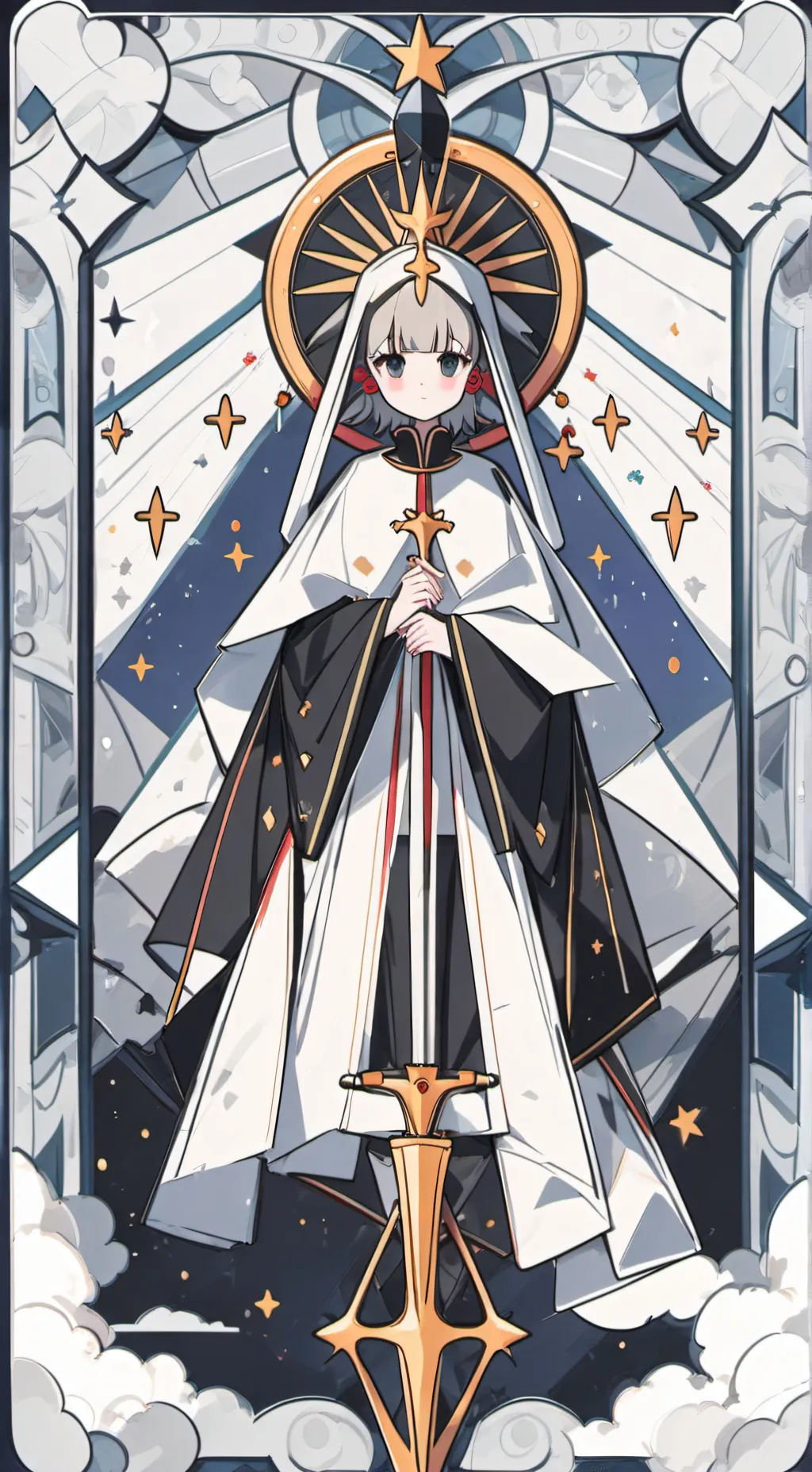 ai character: 📺~Vee~!🎤 background