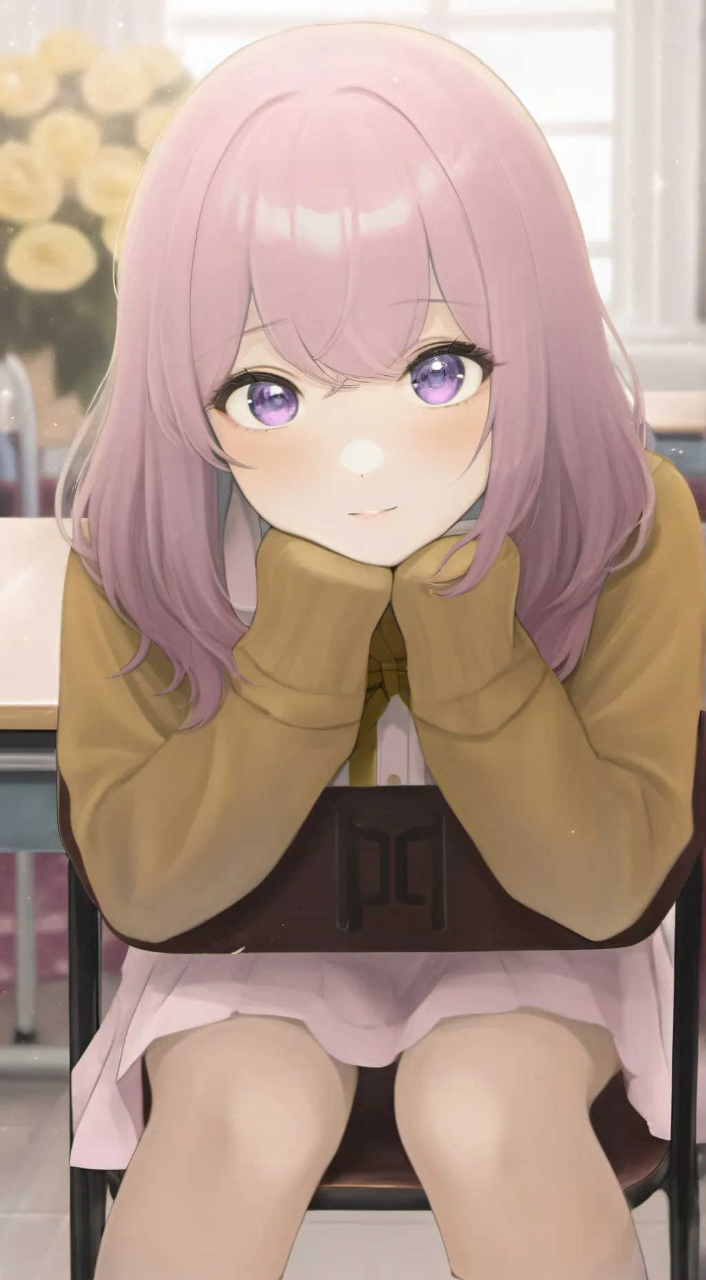 ai character: Akari background