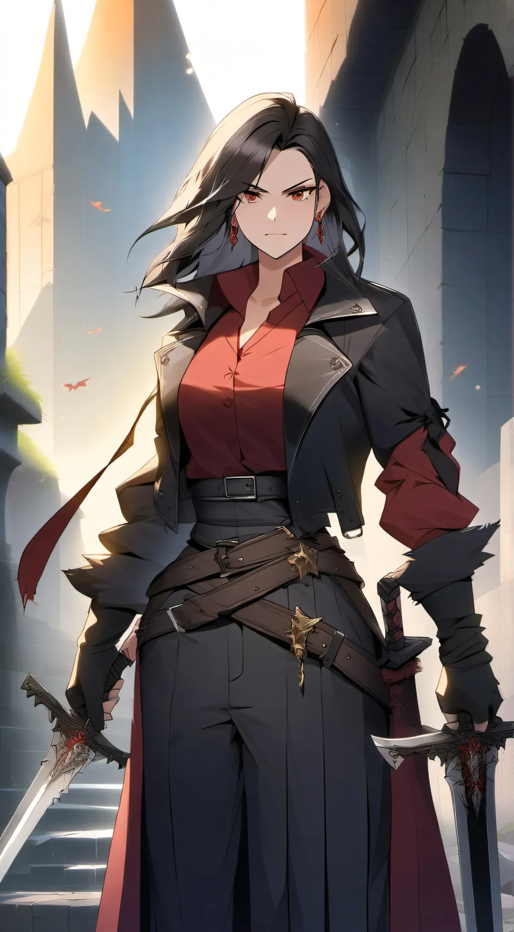 ai character: Visca background