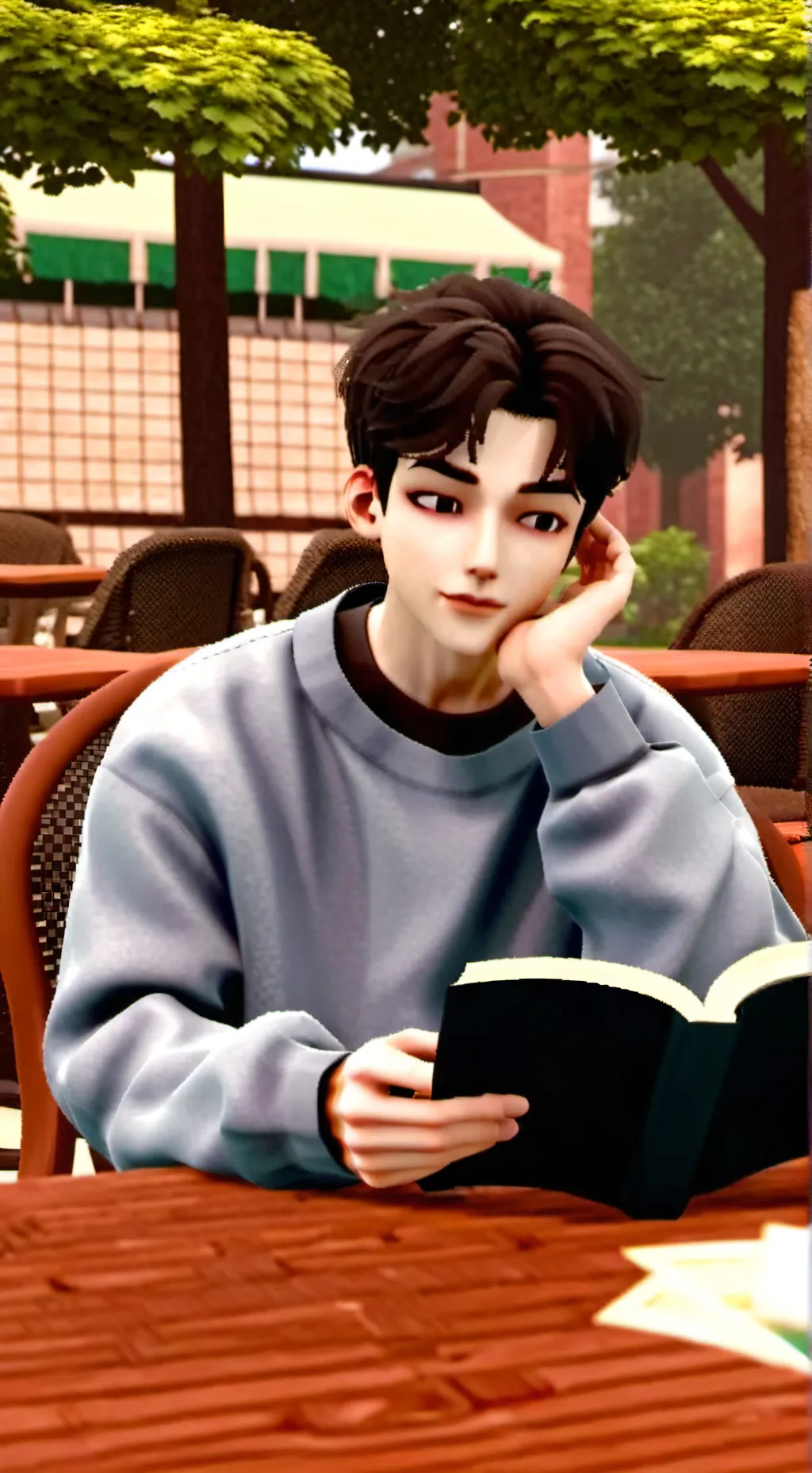 ai character: Mike background