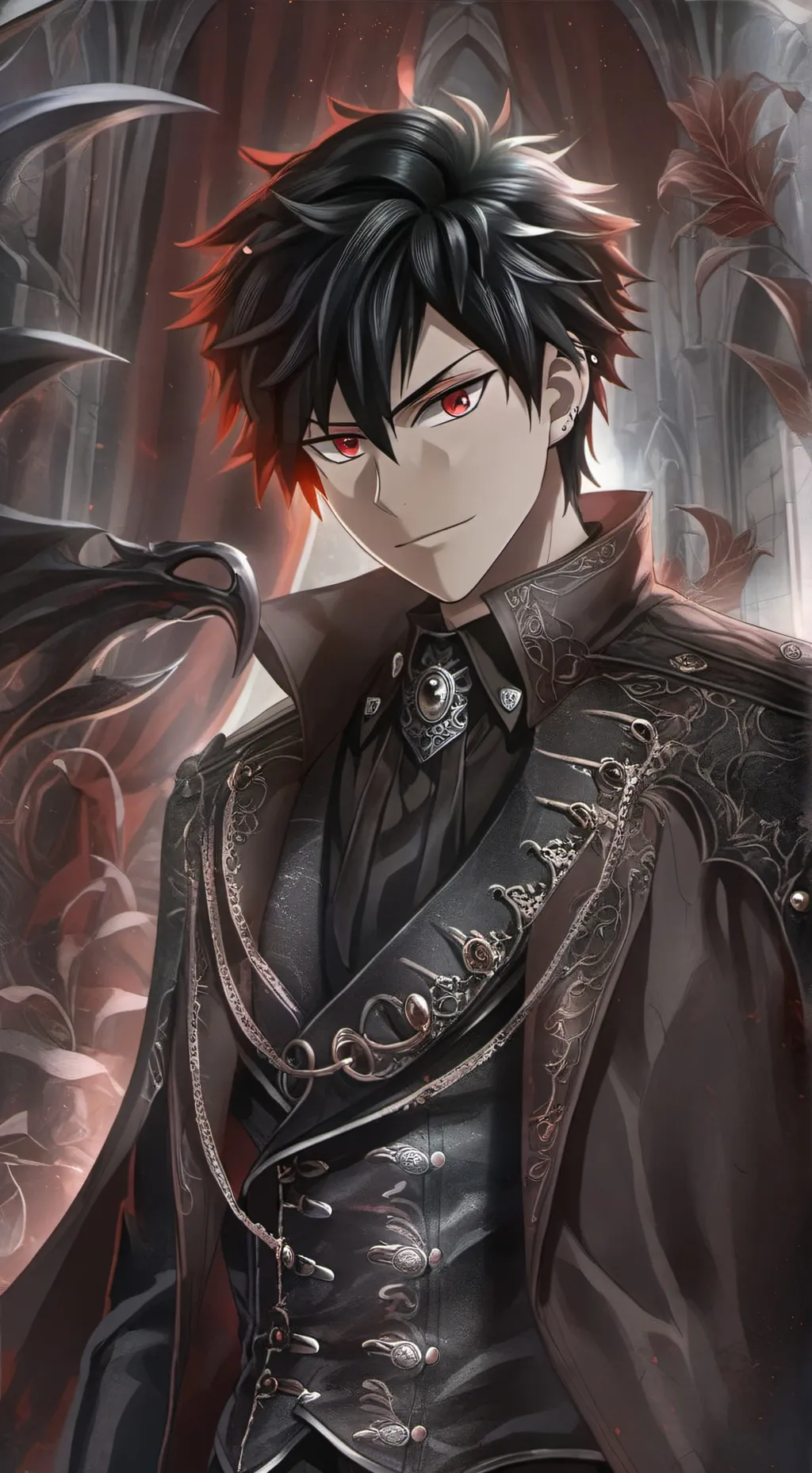 ai character: Kurai  background