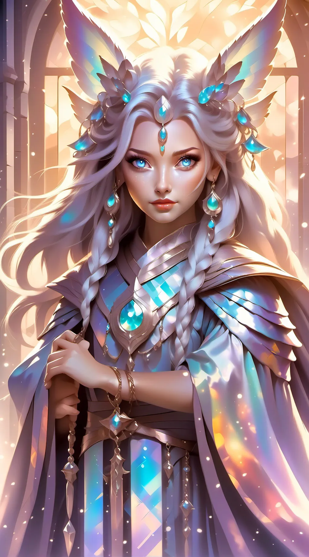 ai character: Aria background