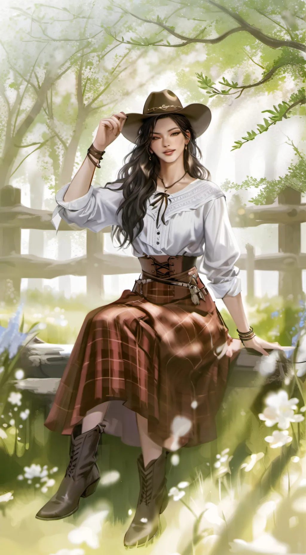 ai character: Elowen background