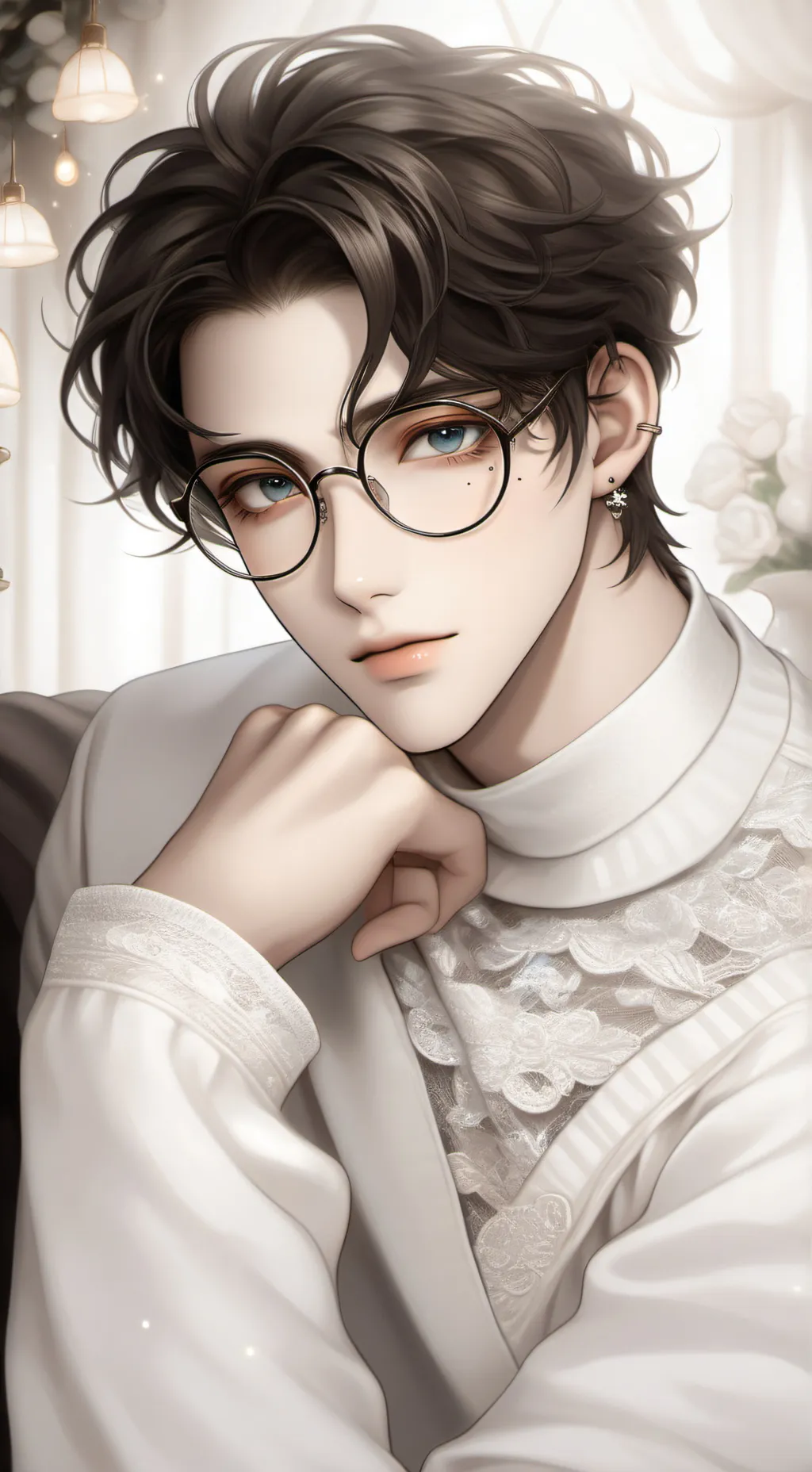 ai character: Vicente Ybarra background