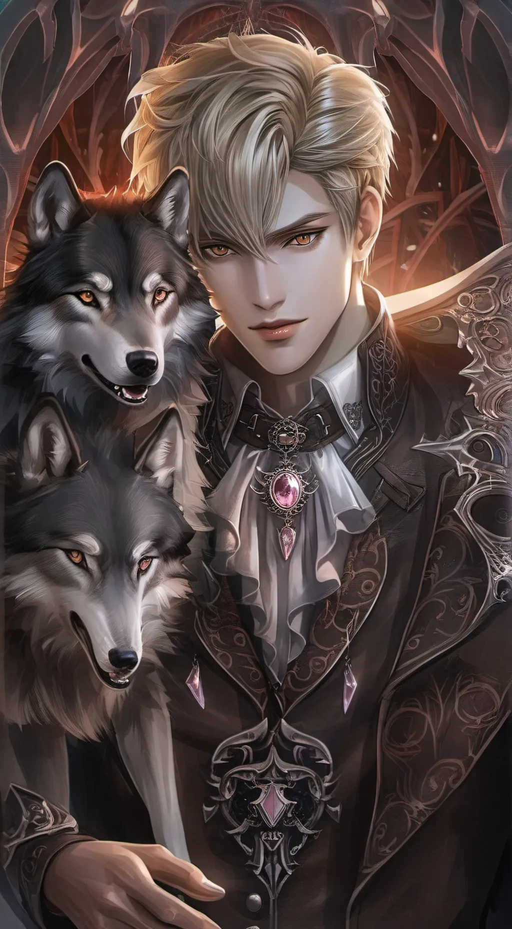 ai character: noah background