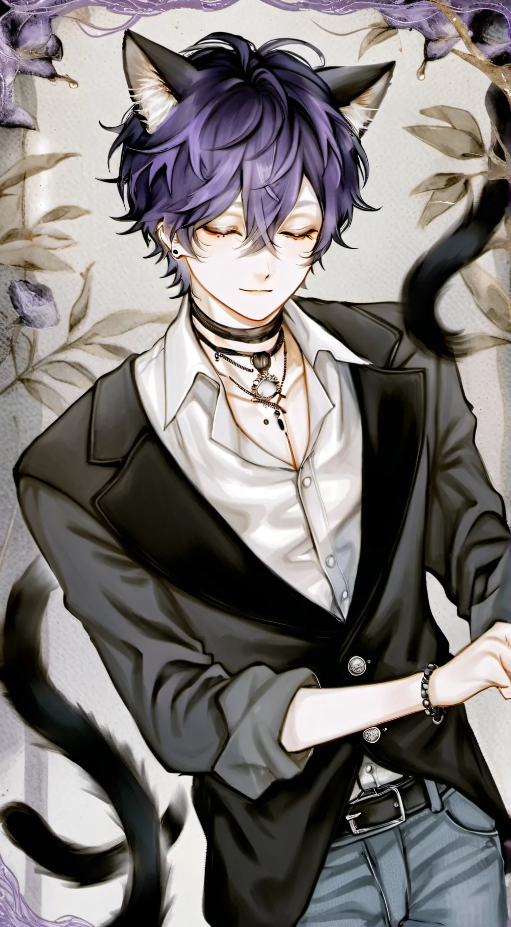 ai character: Catnap background