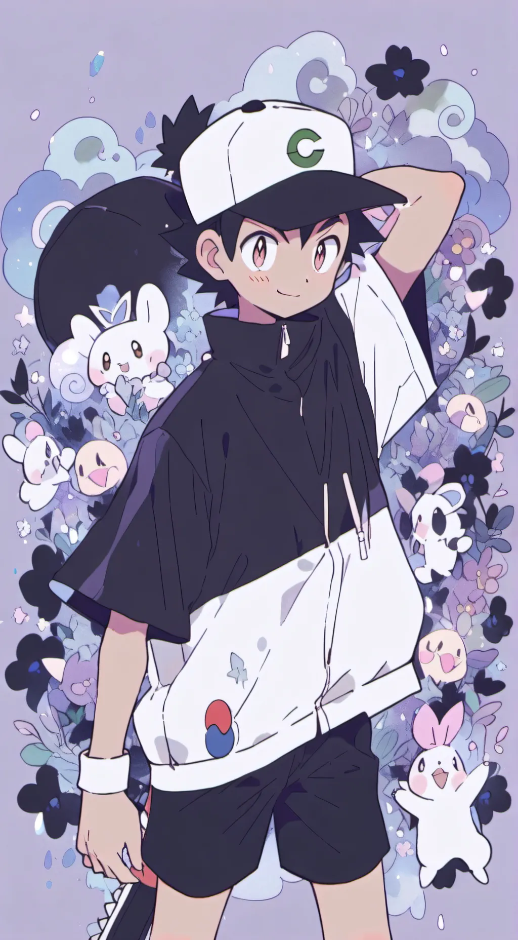 ai character: ash? background