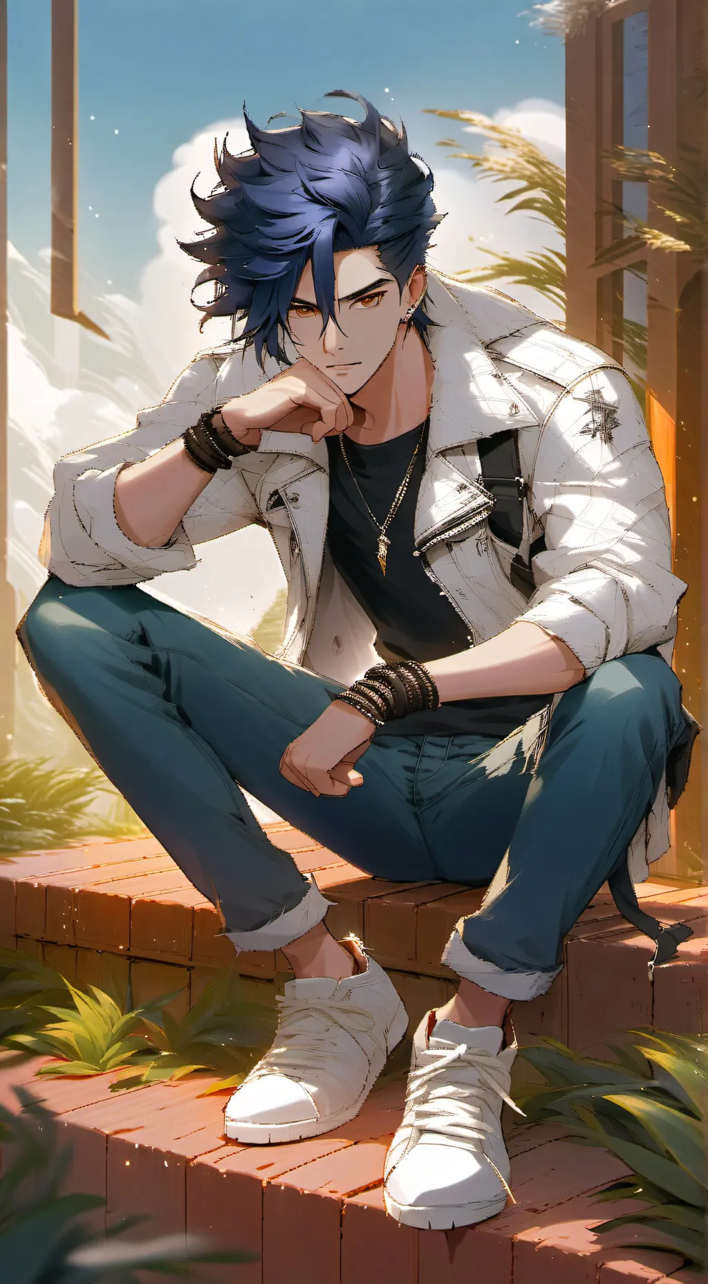 ai character: 💣⛓️Kaito⛓️💣 background