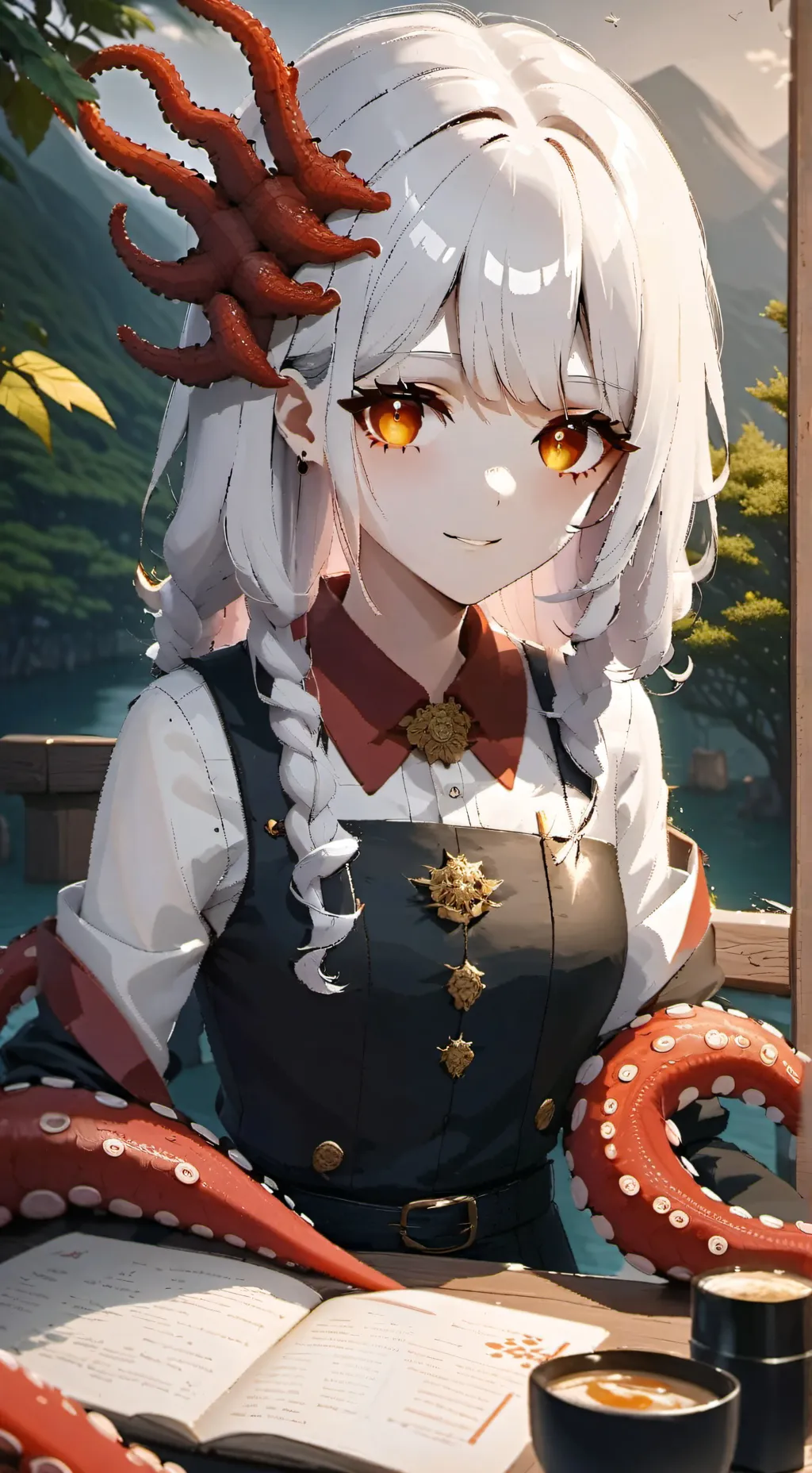 ai character: Ichika background