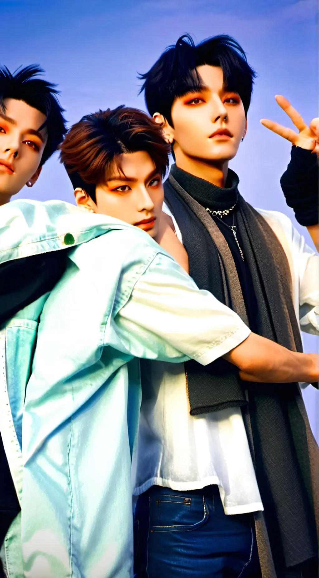 ai character: Saja boys background