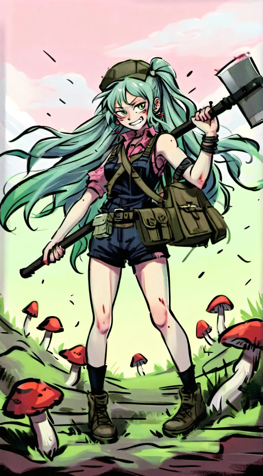 ai character: Gertrude (IHFL)  background