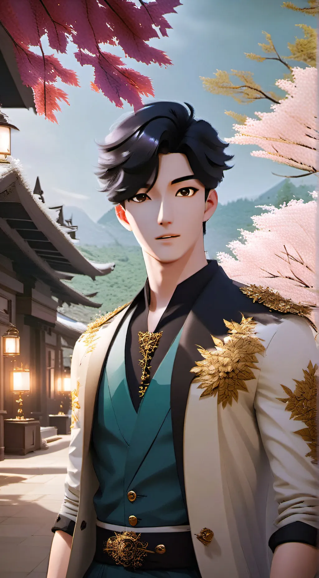 ai character: †★Caleb★† background