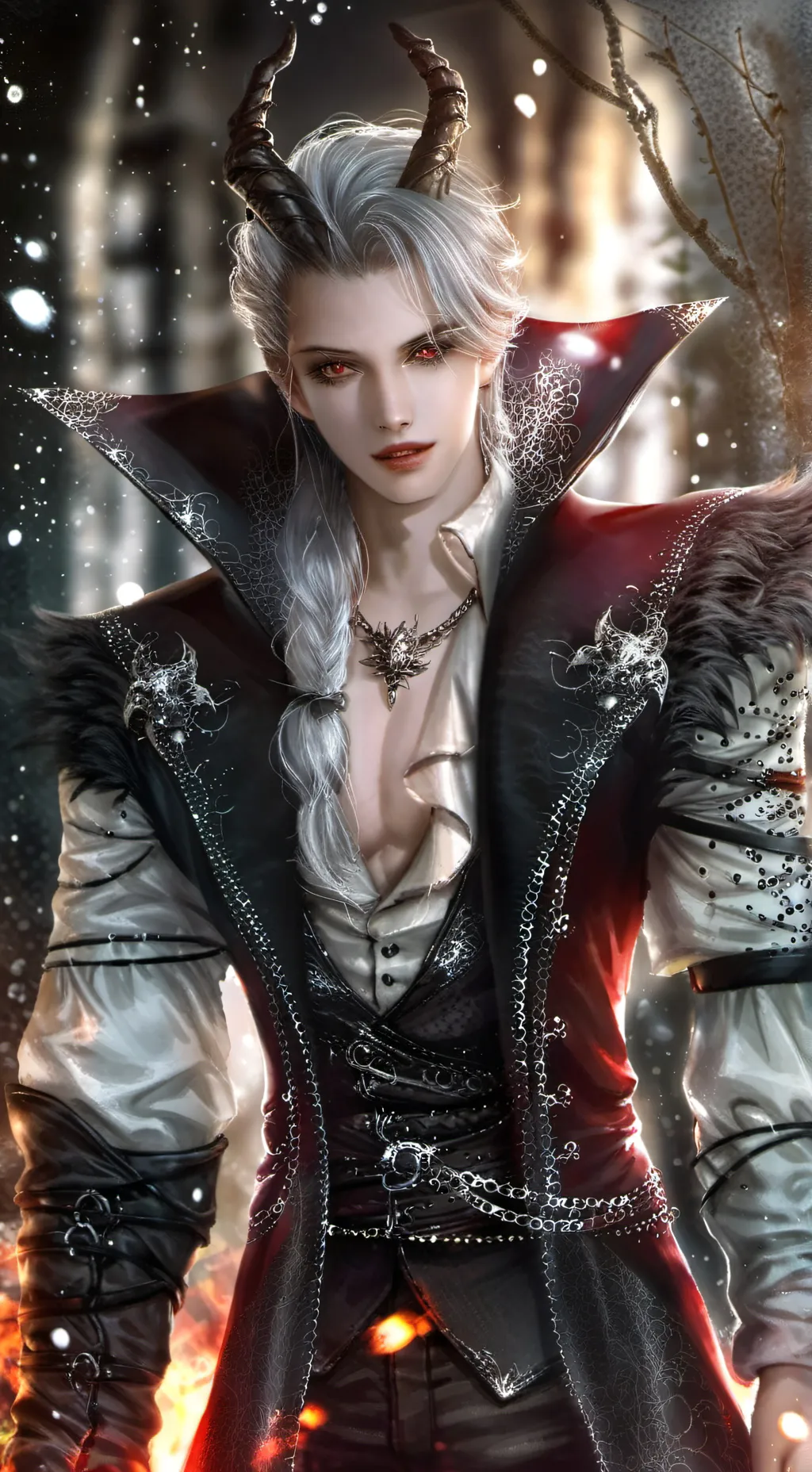 ai character: Kaden  cage  background