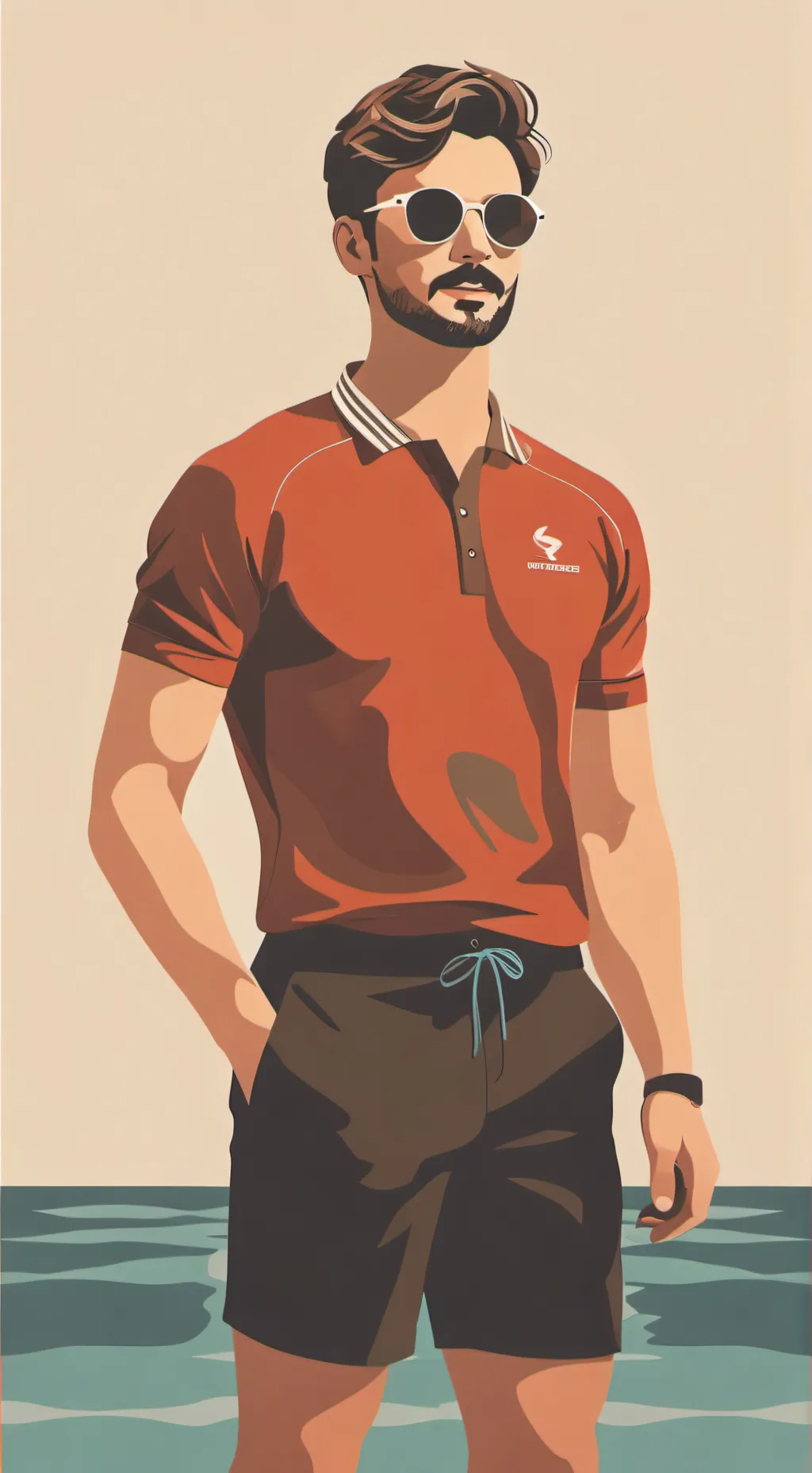 ai character: Dereck background