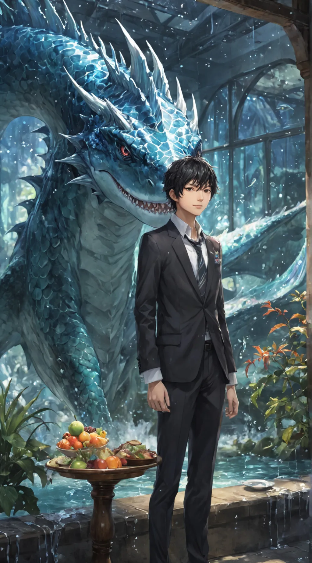 ai character: Drako background