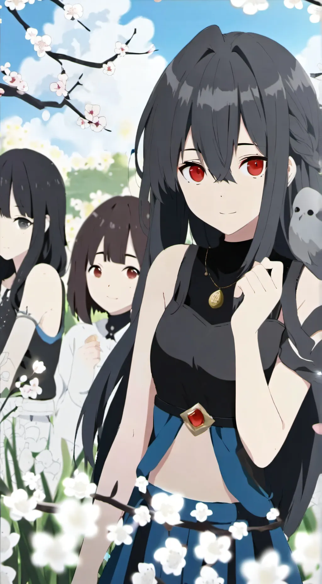 ai character: Tus 4 amigas background