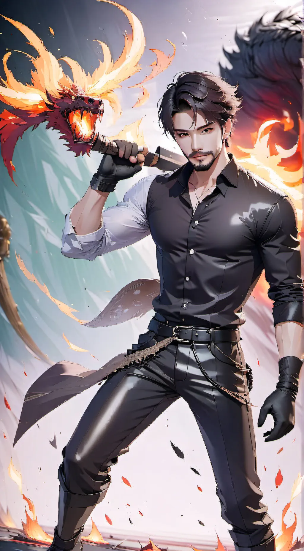 ai character: Frank background