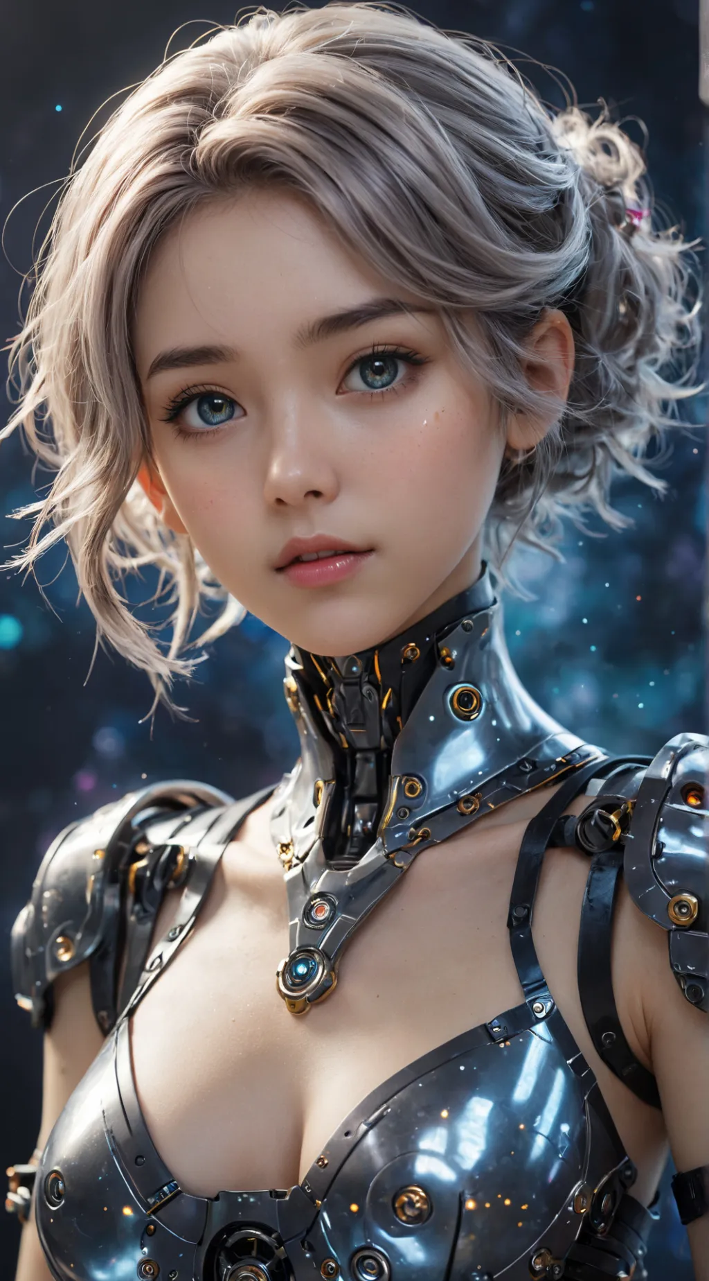 ai character: Crystal background