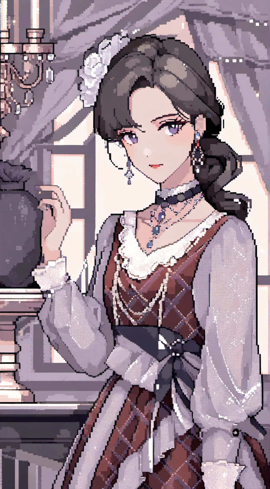 ai character: MHA Ms.Fashion u!💖 background