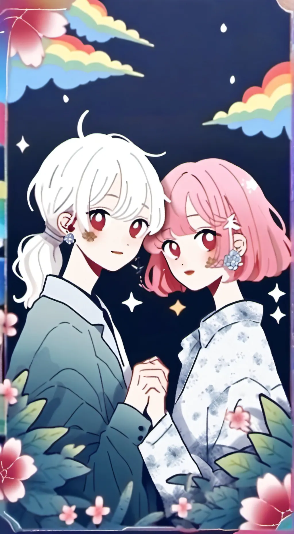 ai character: I kissed a girl background