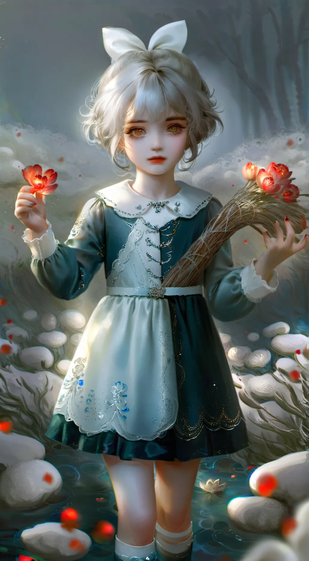 ai character: spoiled brat background