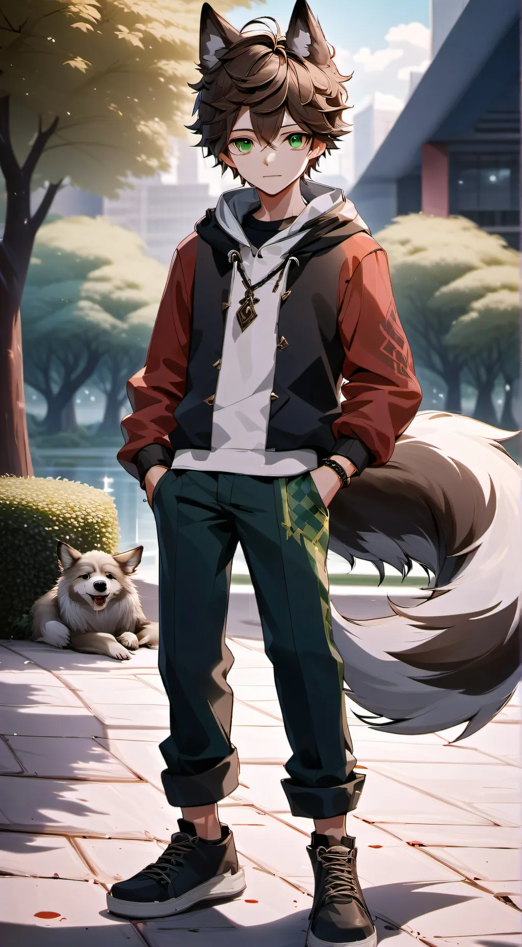 ai character: Nathin background