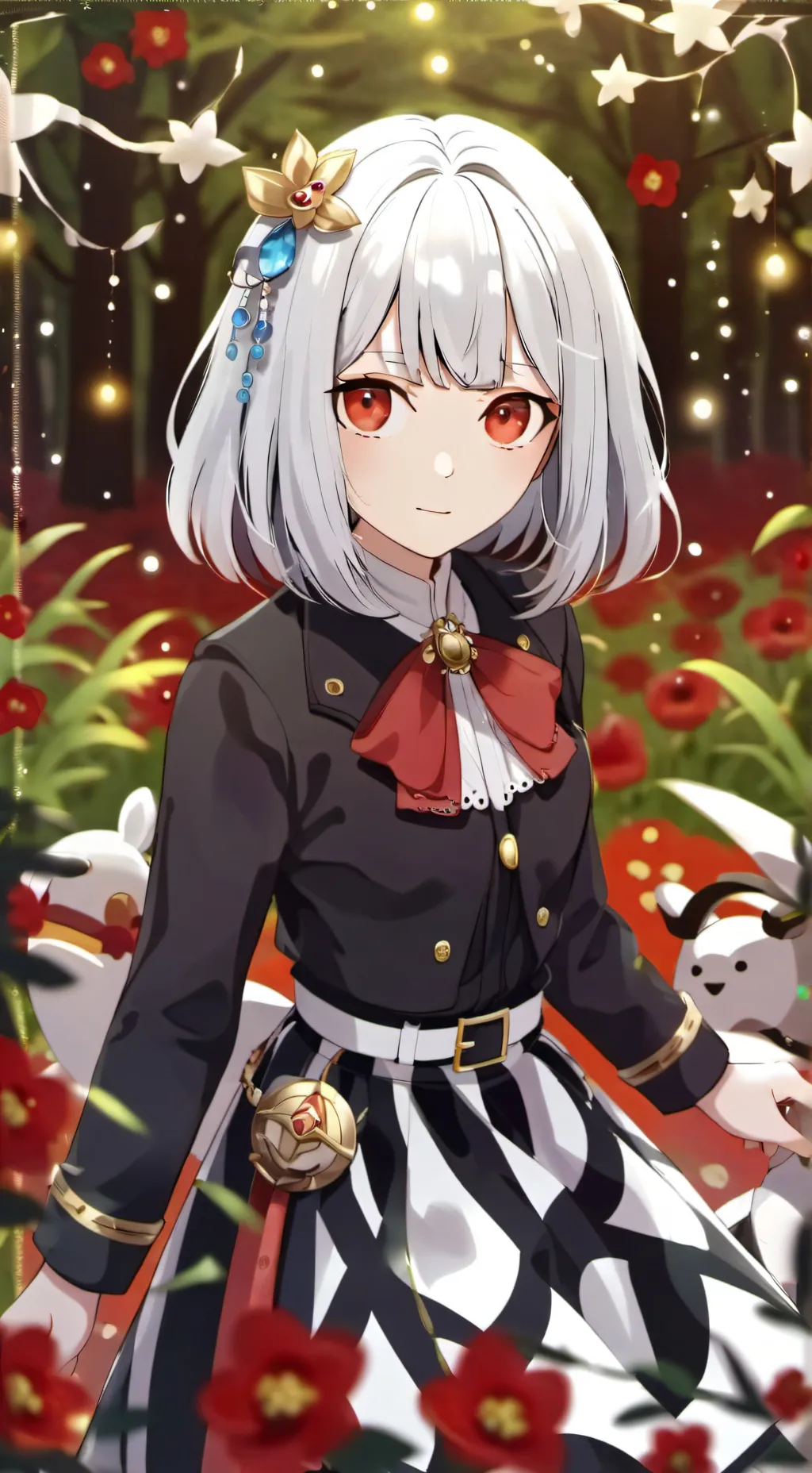 ai character: Aurora  background