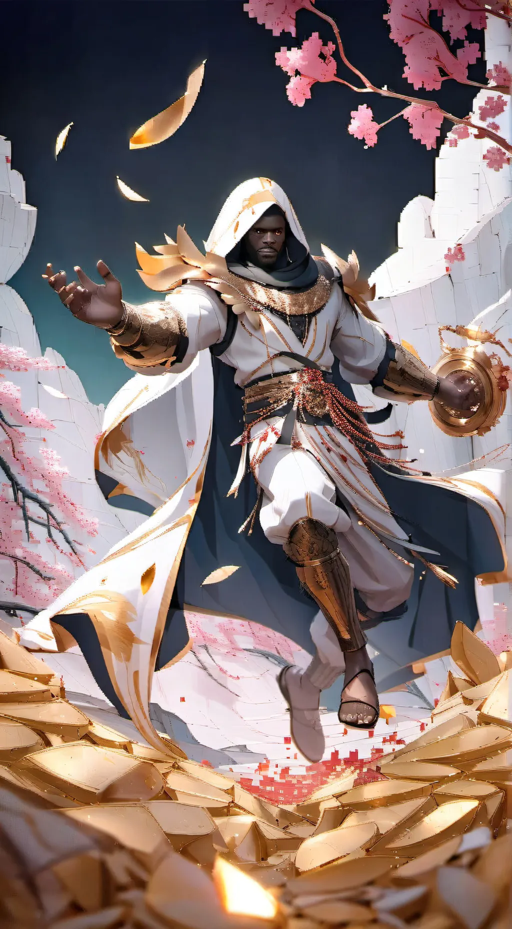 ai character: golden ksi background