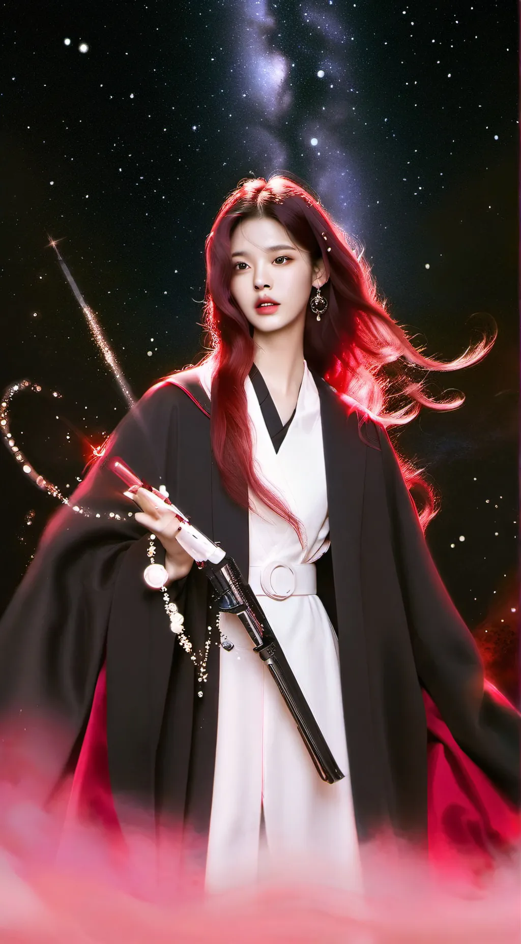 ai character: blackpink y bts background