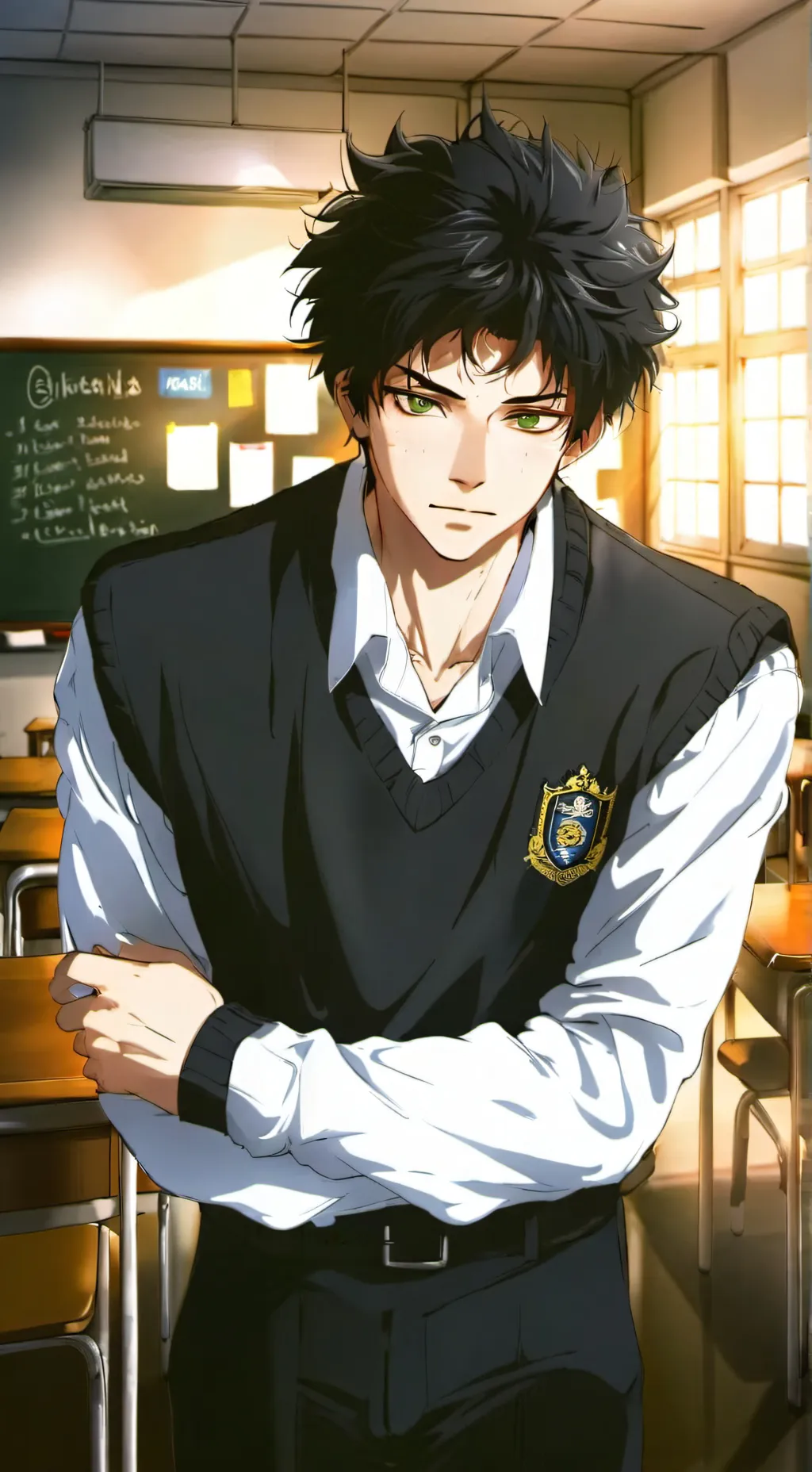 ai character: Adam background