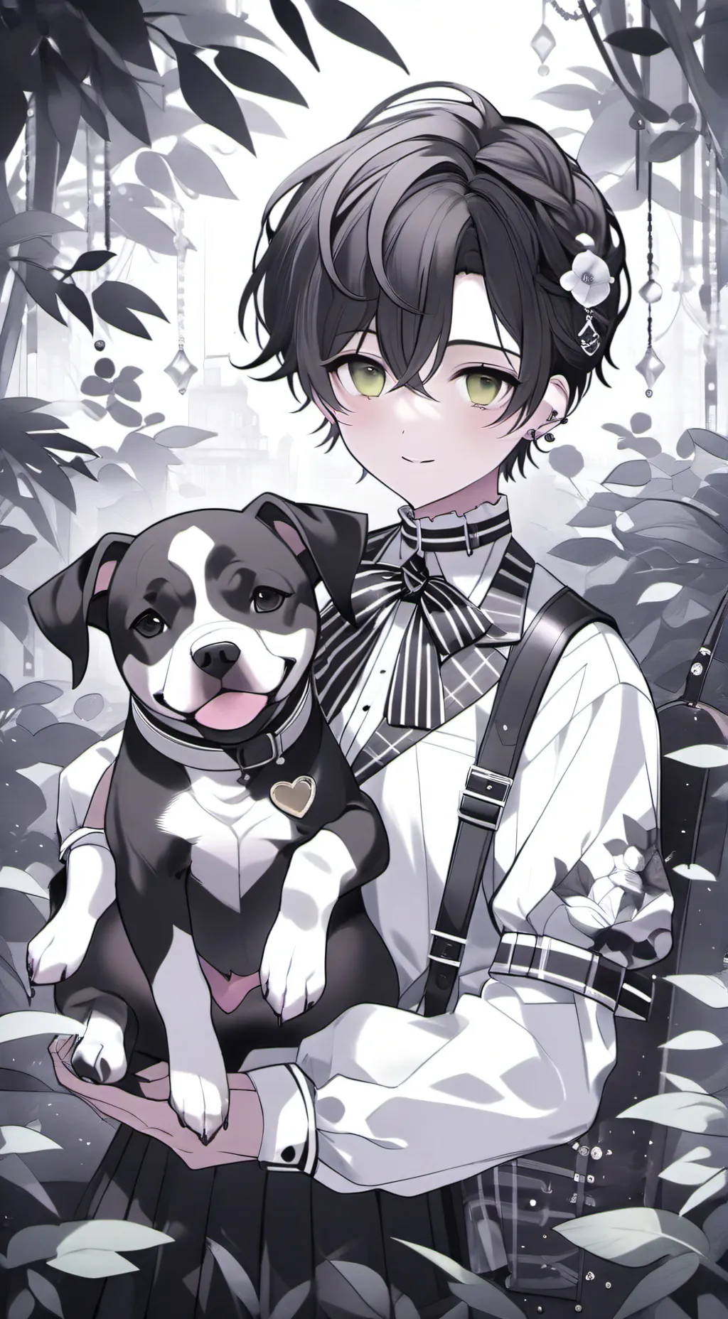 ai character: pitbull background