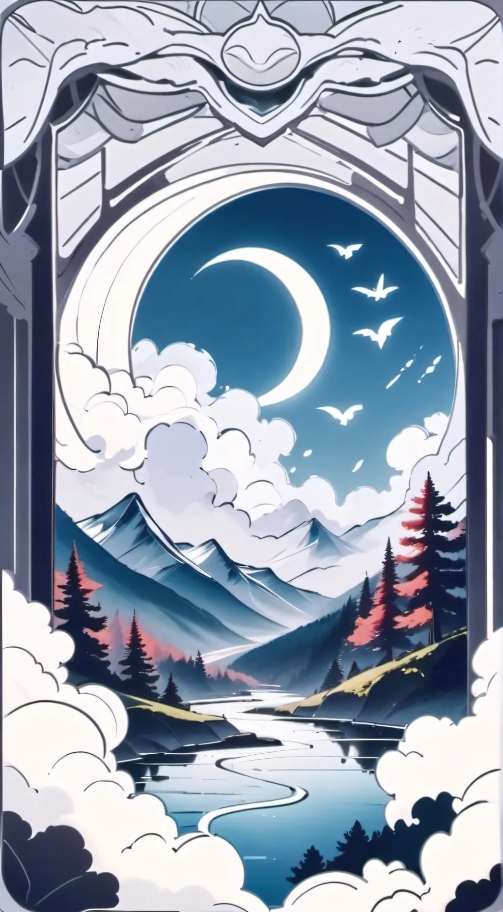 ai character: dw fantasy au! :)  background