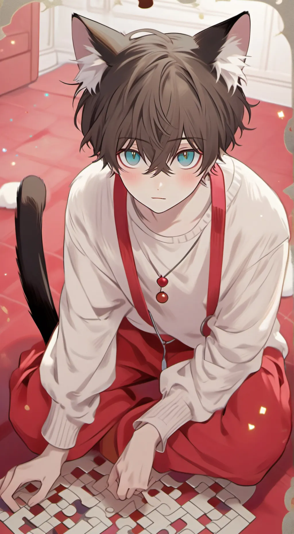 ai character: Nero background