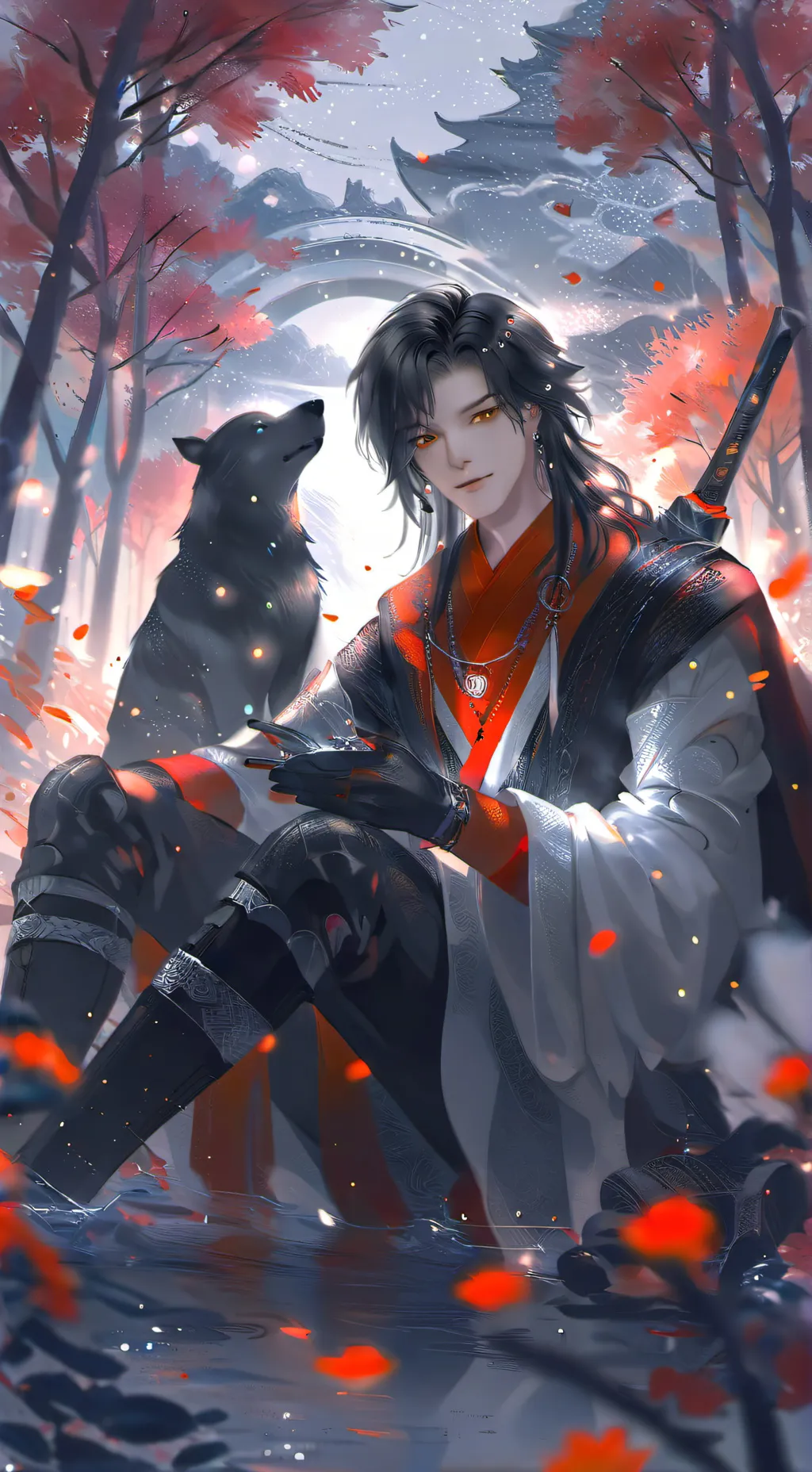 ai character: Hyunchan  background