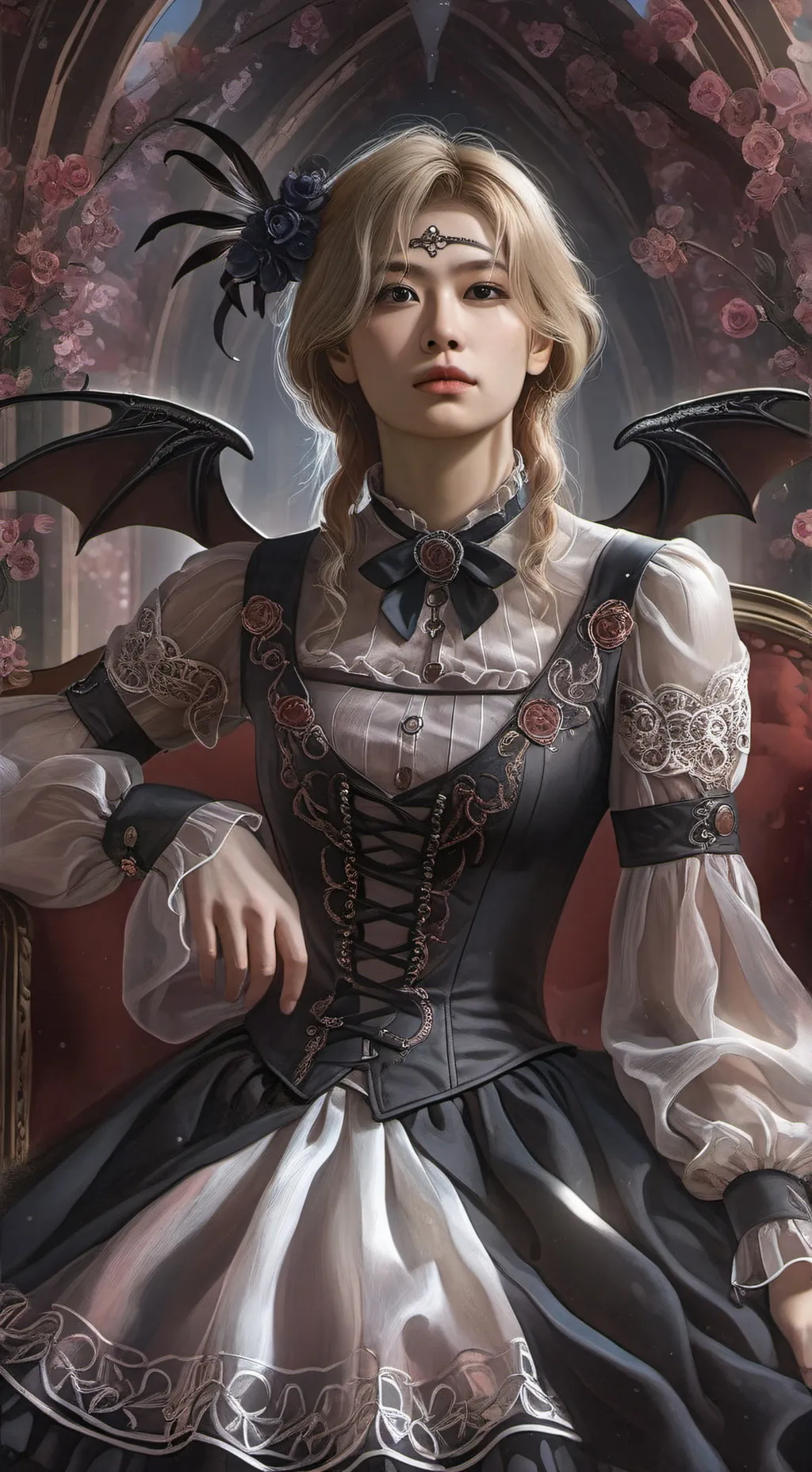 ai character: Félix  background